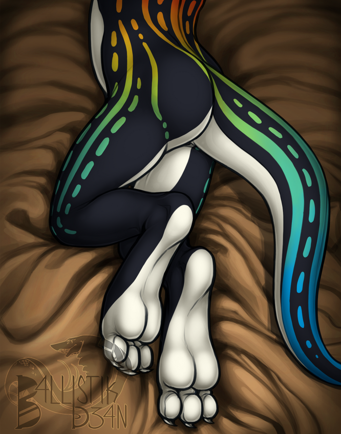 smooth + basic scalie tail